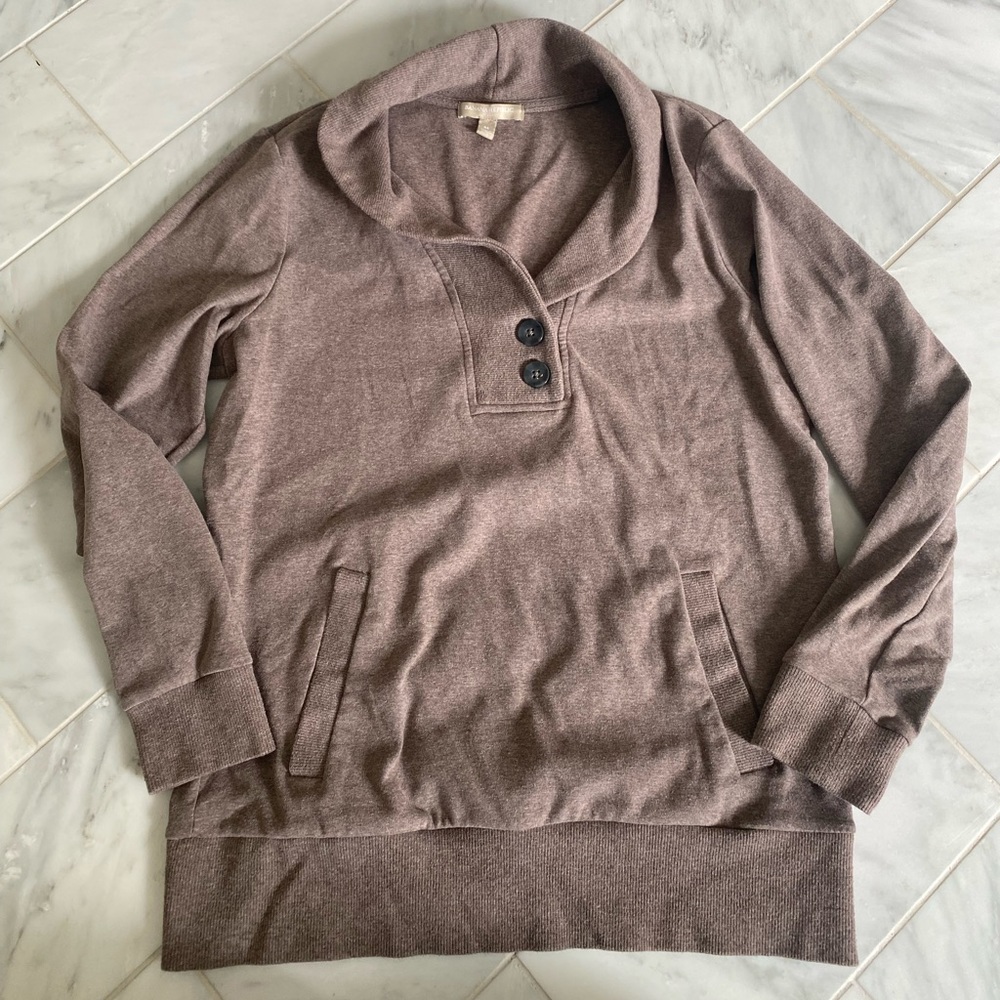 Banana republic cowl neck sweatshirt size M